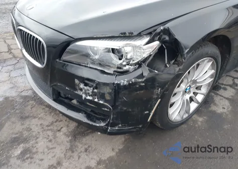 2014 BMW 750I from USA, damaged, VIN WBAYA8C5XED499800